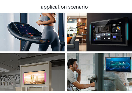 15.6 Zoll Android-Tablet PC Rk3566 Quad-Core Rockchip Touchscreen Wandmontierte LED-Lichtbar-Display für Konferenzraum