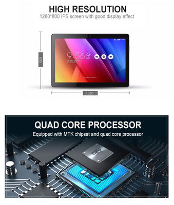 10.1-Zoll-Quad-Core Android 7.0 Industrie-Tablet mit Touchscreen-Monitor