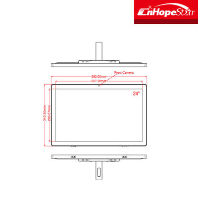 27 Zoll Wandmontage All-in-One Touchscreen-Computer mit 5ms Reaktionszeit für interaktive Displays