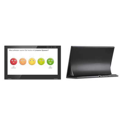 15,6-Zoll IPS-Bildschirm Android 8.1 All-in-One Touchscreen-PC mit 10-Punkt-kapazitivem Touch für kommerzielle Nutzung