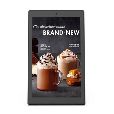 10-Zoll-Ul-zertifiziertes Porträt Android Tablet mit RJ45 und PoE.