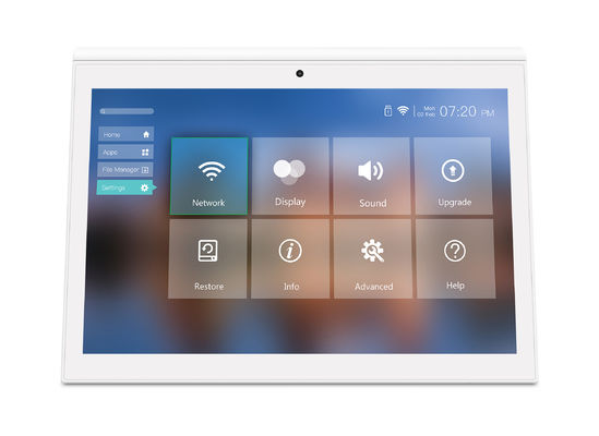 10 Zoll Android Tablet mit Dual-Screen RK3288 Desktop POE Werbung Tablet PC