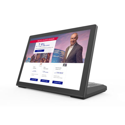 10-Zoll-Desktop L-Form 1080p Android Tablet mit PoE HDMI für kommerzielle