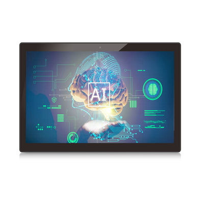 24 Zoll IPS-Bildschirm Android Tablet PC mit 10-Punkte-Kapazität-Touch und RJ45 Ethernet-Unterstützung für Wandmontage