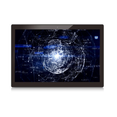 24 Zoll IPS-Bildschirm Android Tablet PC mit 10-Punkte-Kapazität-Touch und RJ45 Ethernet-Unterstützung für Wandmontage