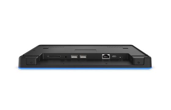 Wandmontiertes Tablet mit Android 8.1 Quad-Core-Prozessor und 10-Punkt-kapazitivem Touchscreen für Besprechungsraumverwaltung