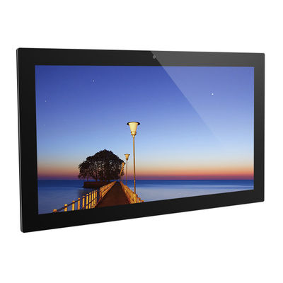 18.5 Zoll Rahmenloses Wandmontiertes Werbe-Android-Tablet mit Desktop-Stand