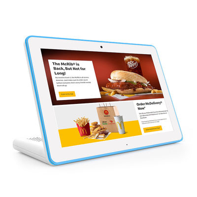 10,1" IPS Touchscreen Android Tablet PC mit NFC RFID-Lesegerät und LED-Lichtleiste für interaktive Terminals