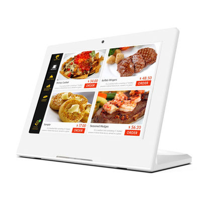 10,1 Zoll RK3288 NFC POE Android-Desktop-Tablet L-Typ Restaurant-Tablet