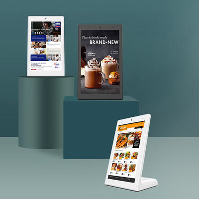 10.1 Zoll Android Tablet L-förmig Desktop Android8.1 RK3288 Tablet IPS Touchscreen Tablet für das Restaurant