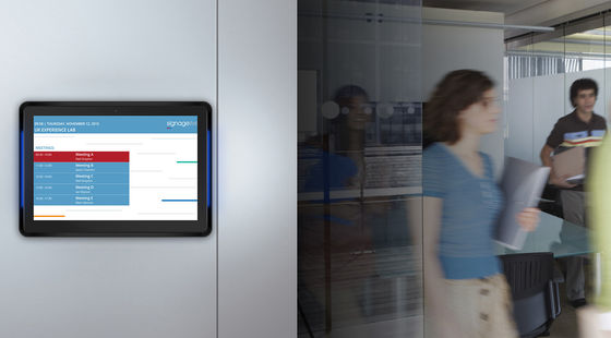 RK3288 Quad-Core 13,3" LCD-Panel Android Tablet mit Power over Ethernet (POE) für den industriellen Gebrauch