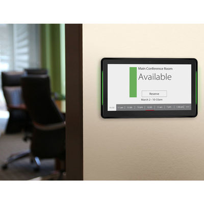 10.1-Zoll-NFC POE Wandmontiertes Android-Tablet mit LED-Lichtbar für Besprechungsräume