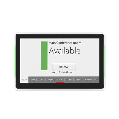 Wandmontierter 10,1-Zoll-RK3399-Android-Tablet-PC POE NFC-Touchscreen-Konferenz-Tablet mit beidseitiger Beleuchtung