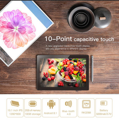 Oem Odm Smart Home 10,1 Zoll RK3288 Tablet Wandmontage Nfc Poe Android Tablet mit LED-Licht
