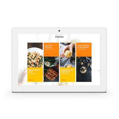 Qualität  10 Inch 4G SIM Slot Wall Mount POE Meeting Room PC Android RK3288  USB OTG usine