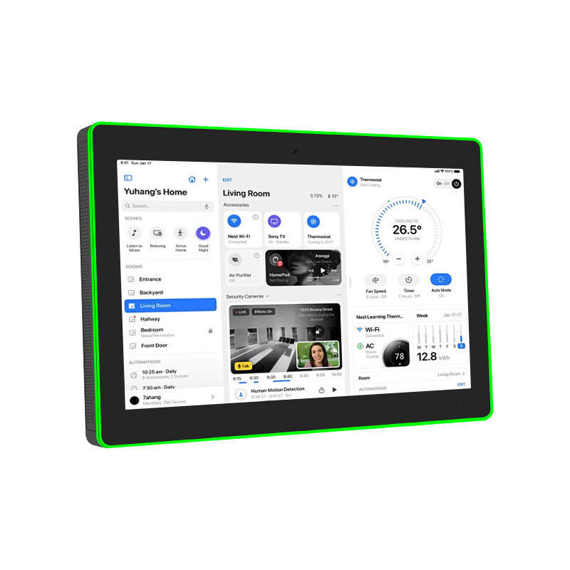13.3 Zoll Wandmontiertes Konferenzzimmer Tablet NFC/RFID POE Kommerzielles Android Tablet Umgebungslicht