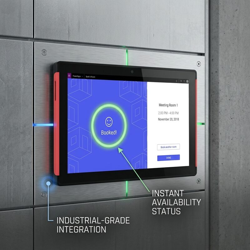 15.6 Zoll RK3566 Konferenzraum Tablet mit POE Power und doppelseitige Beleuchtung