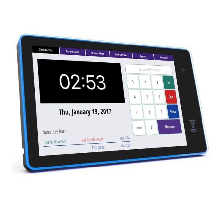 13,3 Zoll RK3568 Konferenzraum-Terminplanungs-Display-Tablet mit 5,0 MP Kamera und umgebender LED-Beleuchtung