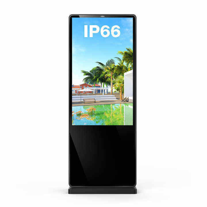 86-Zoll-Super-große vertikale LCD-Werbeanzeige für Kioske im Innenbereich