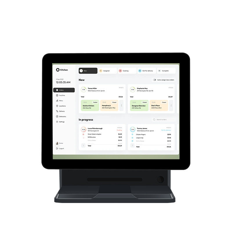 15,6-Zoll N2840 POS-Maschine Touchscreen-POS-Terminal für Einzelhandelsgeschäfte und Restaurants