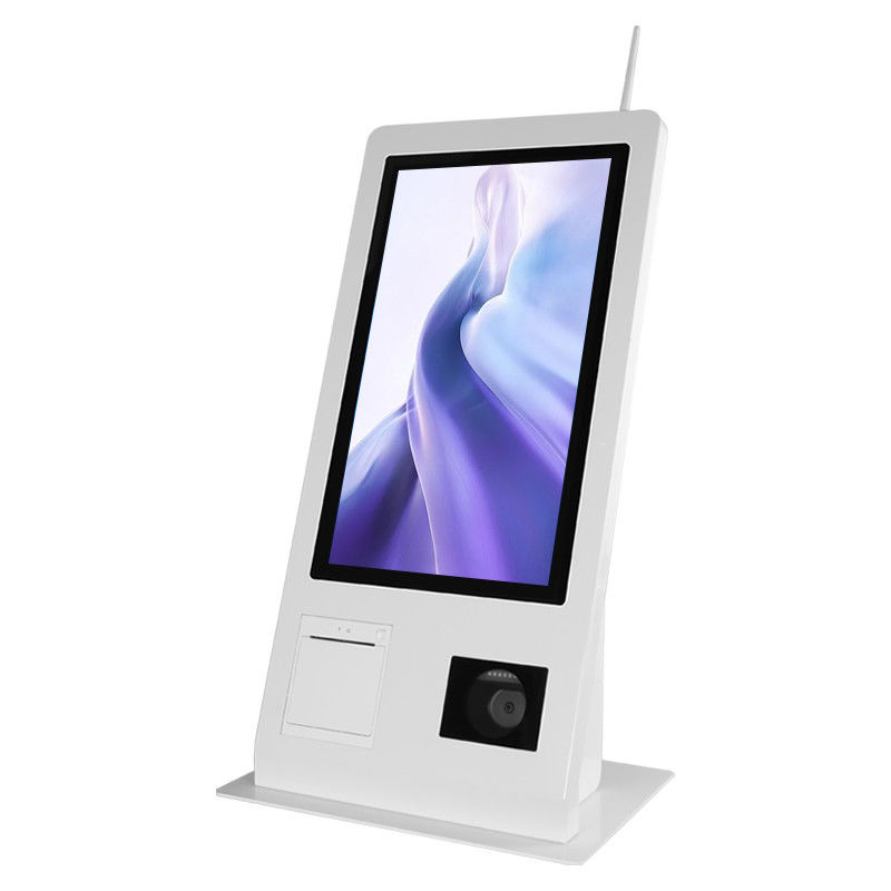 POS-Terminal-Zahlungsmaschine mit 15,6-Zoll-Touchscreen und 58-mm-Drucker, OSD-Sprache 12 Sprachen optional, Kartenleser