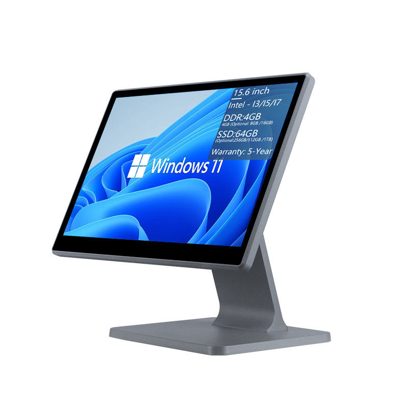 4GB DDR3 Speicher 15,6 Zoll Point-of-Sale POS-Terminal für Restaurants All-in-One Touch POS-Maschine Win POS-Systeme