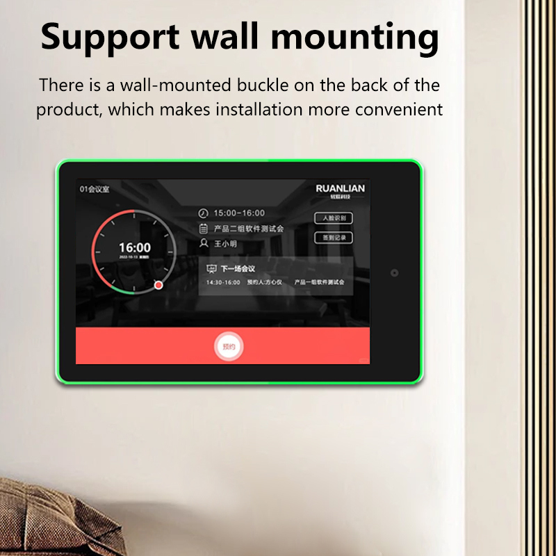 10.1-Zoll-Wand-Mount-Trouch-Bildschirm Android-Tablet-PC Tagungsraum-Buchungssystem