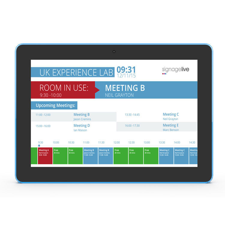 10 Zoll LED-Licht Android Tablet PC mit NFC und PoE für industrielle All-in-One-PC-Anwendungen