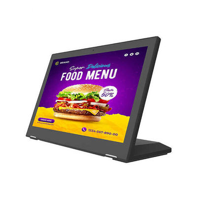 Selbstbedienung RK3566 Prozessor Tablet für Restaurantbestellungen 13,3-Zoll POE NFC RGB LED Light Bar 5MP Kamera Android 11