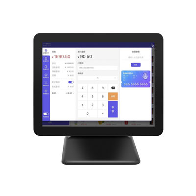 Neues Design 15 Zoll 60Hz Desktop Pos Terminal 8+256GB N100 CPU Einzelhandel Pos Kasse mit Drucker und Scanner