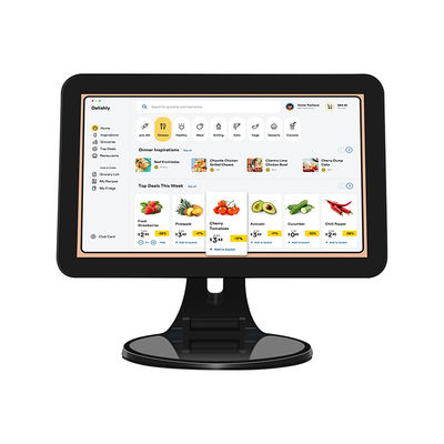 15,6-Zoll-Touchscreen-Desktop-POS-Terminal N2840 2+32 GB Einzelhandel-Kasse mit Scanner